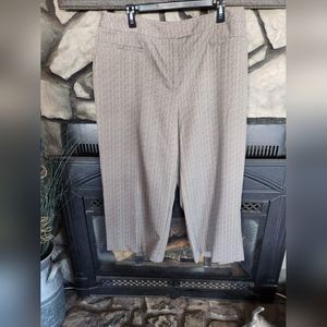 NWT Jones New York super chic Capri/cropped dress slack. Size 16